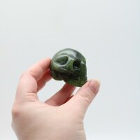 Totenkopf Jade / Nephrit, 90 Gramm