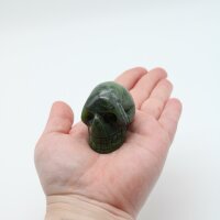 Totenkopf Jade / Nephrit, 90 Gramm