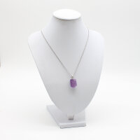 Anhänger Amethyst Spitze ca. 2,5 - 3,5 cm mit Stiftöse