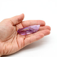 Spitze Aura Quarz violett, Größe 1