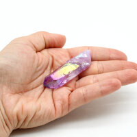 Spitze Aura Quarz violett, Größe 1