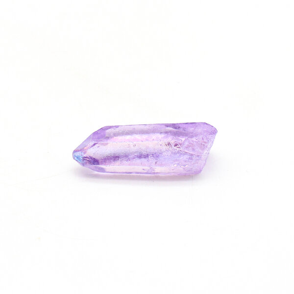 Spitze Aura Quarz violett, Größe 2