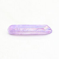 Spitze Aura Quarz violett, Größe 4