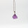Anhänger Amethyst Trommelstein mit Stiftöse