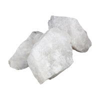 Bergkristall Rohstein, milchig, per Kilo