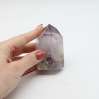 Spitze Amethyst poliert, Größe 1