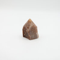 Spitze Hematoide - Golden Healer, teilweise roh, geschnitten und Spitze poliert, Größe 3