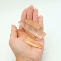 Naturspitzen Mandarinen Kristall mit Lemurian, 200 Gr. Packung