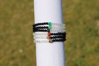 Armbänder Yin Yang, 6er Pack