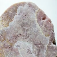 Scheibe pink Amethyst auf Metallständer, 2,19 KG