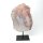 Scheibe pink Amethyst auf Metallständer, 2,94 KG