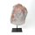 Scheibe pink Amethyst auf Metallständer, 2,94 KG