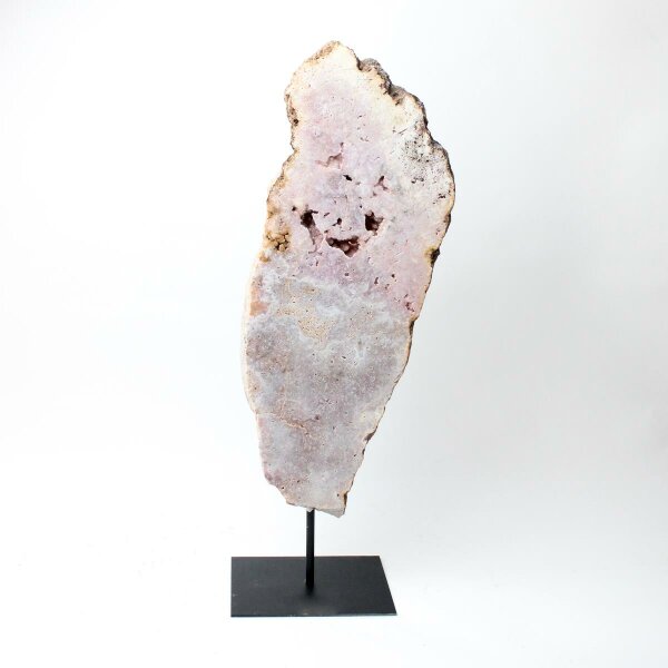 Scheibe pink Amethyst aus Metallständer, 3,37 KG