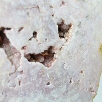 Scheibe pink Amethyst aus Metallständer, 3,37 KG