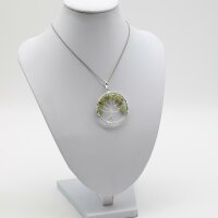 Anhänger Baum des Lebens mit Peridot