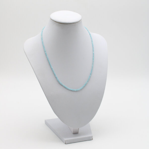 Kette Apatit ca. 2 mm, facettiert