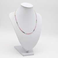 Kette Turmalin mix 2 mm, facettiert