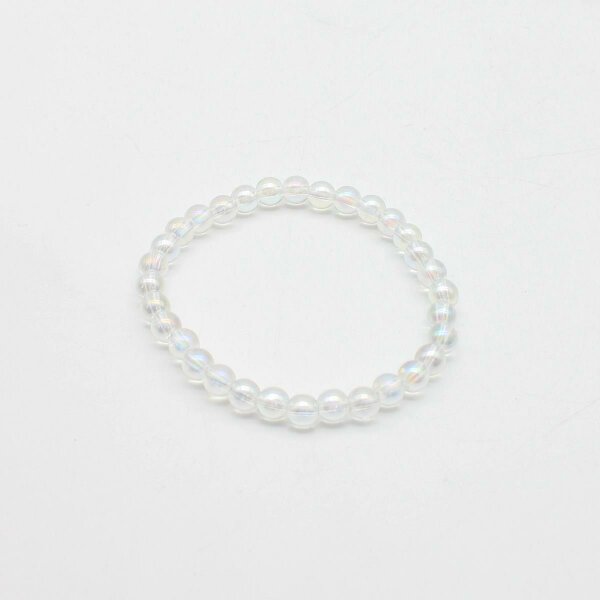 Armband Angel Aura Bergkristall Kugeln 6 mm