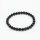 Armband Turmalin schwarz Kugeln 6 mm