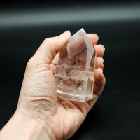 Spitze Bergkristall poliert, Größe 6