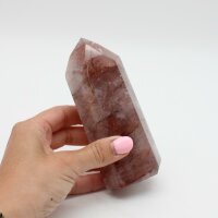 Spitze Hematoide rot, poliert, Größe 1