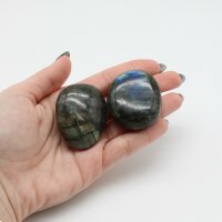 Seifensteine Labradorit, 2er Set