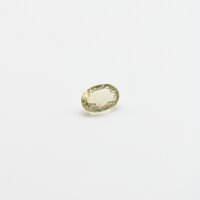 Brasilit facettiert, oval, 12,5 ct.