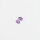 Cabochons Amethyst oval, 1 Paar