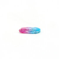 Spitze Aura Quarz lila - türkis, Größe 1