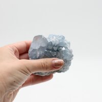 Coelestin blau Druse, Größe 6