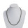 Kette Labradorit facettiert, Karabiner 925 Silber