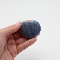 Herz Blauquarz, Größe 1