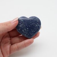 Herz Blauquarz, Größe 3