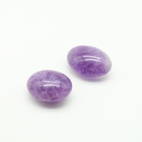 Seifensteine Amethyst 2er Set, verschiedene Größen