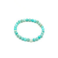 Armband Amazonit Kugeln 6 mm