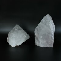 Bergkristall Spitzen, Spitze poliert, 2 Stück