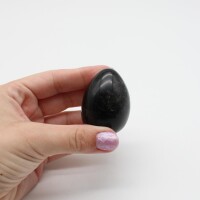 Ei Obsidian schwarz, Größe 1