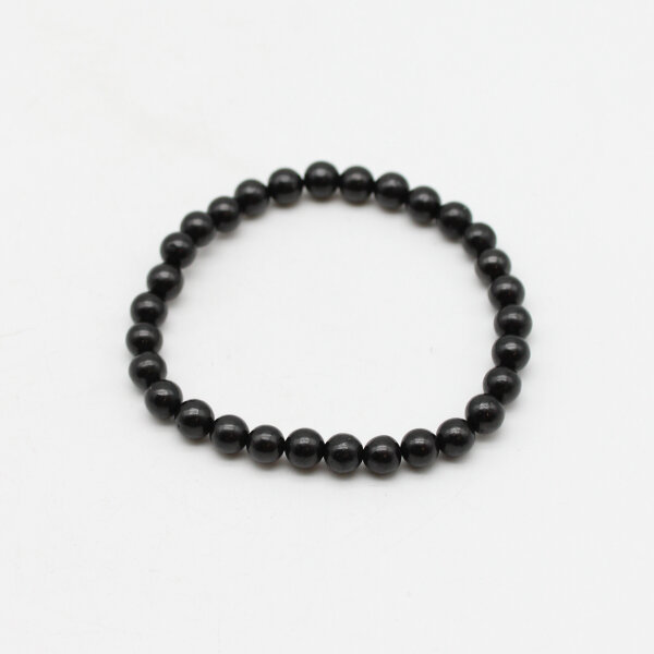 Armband Schungit Kugeln 6 mm