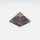 Pyramide Amethyst Orgonit mit Gravur Blume des Lebens