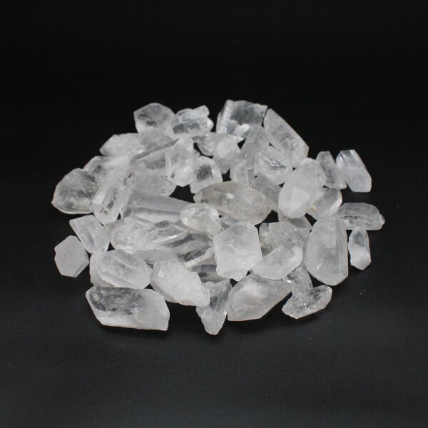 Rock Crystal Natural Points Small, 500 Gram Pack