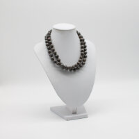 Kette Fossil Jaspis Kugeln 10 mm / 80 cm