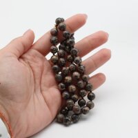 Kette Fossil Jaspis Kugeln 8 mm / 50 cm