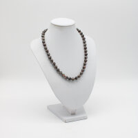 Kette Fossil Jaspis Kugeln 8 mm / 45 cm