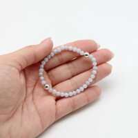 Armband Chalcedon Kugeln 4 mm für Kinder, mit...