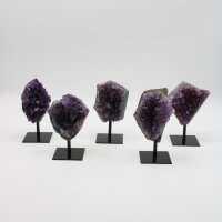 Amethyst Druse auf Metallständer, Qualität...