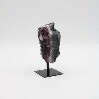 Amethyst Druse auf Metallständer, Qualität extra, Größe 1