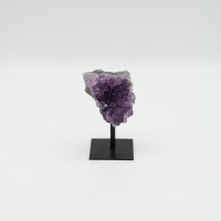 Amethyst Druse auf Metallständer, Qualität...
