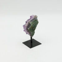 Amethyst Druse auf Metallständer, Qualität extra, Größe 2