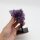 Amethyst Druse auf Metallständer, Qualität extra, Größe 2