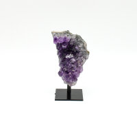 Amethyst Druse auf Metallständer, Qualität I,...